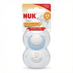 Nuk silkon snuð star nr.1 2 stk.
