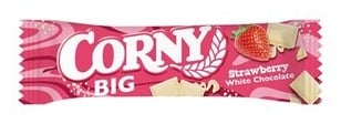 Corny Big jarðarber og hvítt súkkulaði 50 g