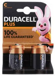 Duracell Rafhlöður - C 2 stk