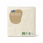 Duni Bio Tissue servíettur jarðlitaðar krem 20 stk