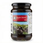 E.s ólífur svartar 365 gr