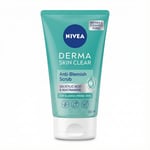 Nivea Derma Skin Clear bóluhreinsandi skrúbbur 150 ml