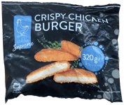 chick'n Supreme stökkur kjúklingaborgari 320 g