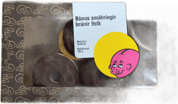 Bónus Smáhringir Brúnir 9 stk 180 g