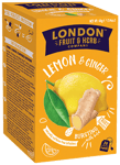 London Fruit & Herb Company sítrónu- og engiferinnrennsli 40 g