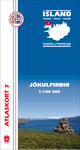 Jökulfirðir 1:100 000 - Atlaskort 7