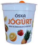 Óska Jógúrt með blönduðum ávöxtum 180 g