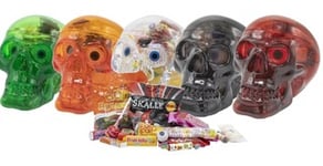 Halloween hauskúpa með sælgæti 333 g