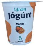 Biobú Lífræn Jógúrt Mangó 170 g