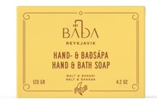 Baðsápa malt og banani 120 g