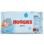 Huggies Pure hreinsiklútar fyrir börn 56 stk