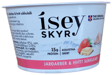 Ísey Skyr Jarðarber & hvítt súkkulaði 170 g