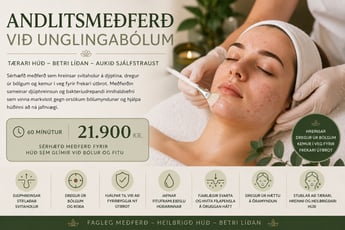 Andlitsmeðferð við unglingabólum
