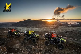 Fjallasafarí á fjórhjóli fyrir tvo á Reykjanesi