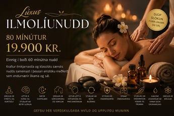80 mínútna lúxus ilmolíunudd