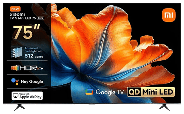 Xiaomi TV S Mini LED 75" 2026 sjónvarp