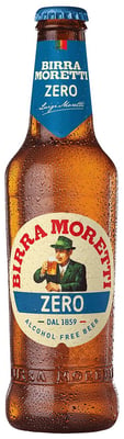 0,0%  Birra Moretti Zero / 12 flöskur