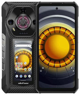 Ulefone Armor 30 Pro 512GB 5G vinnusími með auka skjá