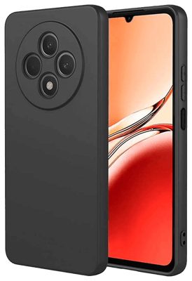 Redmi 14C - Svart sílíkon hulstur
