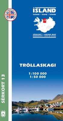 Tröllaskagi 1:100 000 - Sérkort 13