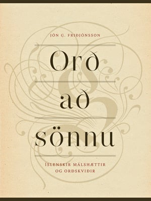 Orð að sönnu