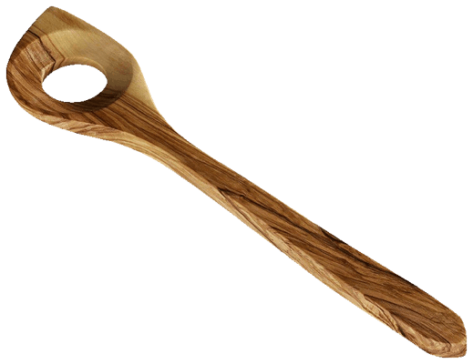 Cilio ólívuviðar sleif m/gati
