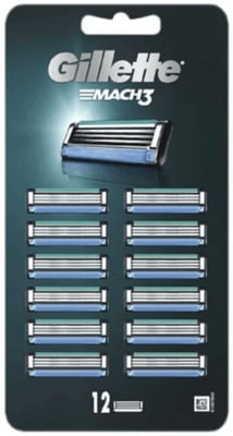 Gillette mc3 blöð 12 stk