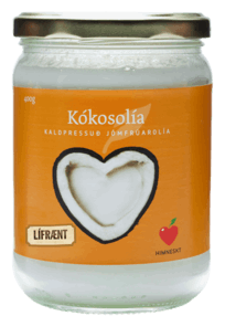 Himneskt Kaldpressuð Jómfrúarkókosolía 200 g