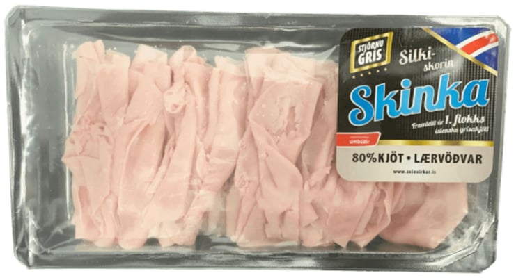 Silkiskorin skinka 200 gr