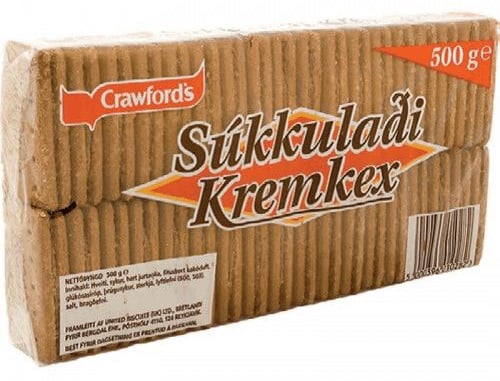 Kremkex súkkulaði 500 gr