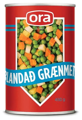 Ora Blandað grænmeti 450 g
