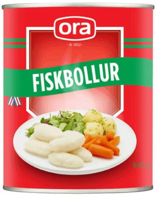Ora Fiskbollur 830 g