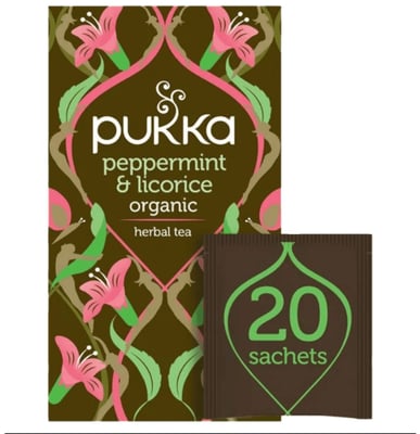 Pukka peppermint & licorice