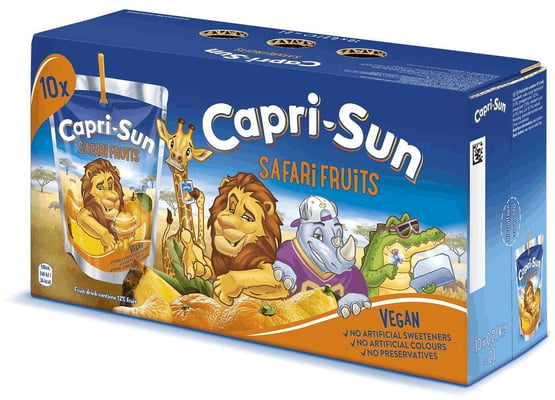 Capri-Sun Safari ávextir 10 x 200 ml