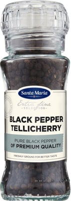 Santa Maria svartur pipar Tellicherry 70 g