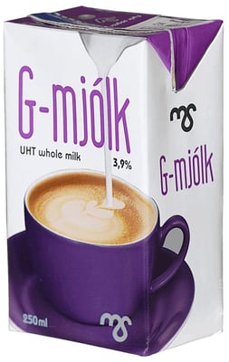 ms G-mjólk 250 ml