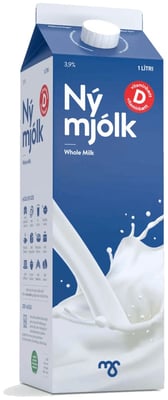 ms Nýmjólk 1 ltr +D
