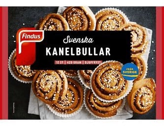 Findus kanilsnúðar 420 gr