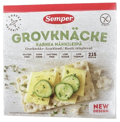 Semper gróft hrökkbrauð glútenlaust 215 g