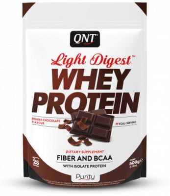 QNT Liife Light Digest mysuprótein, belgískt súkkulaði 500 g