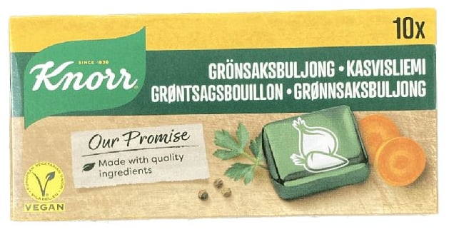 Knorr kraftur grænmetis 10 stk