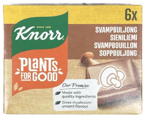 Knorr kraftur sveppa 6 stk
