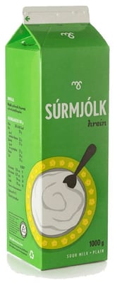 Ms súrmjólk 1 ltr