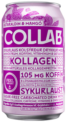 Collab Jarðarberja & Sítrónu 330 ml