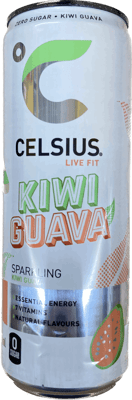 Celsius freyðandi kíví gúava án sykurs 355 ml