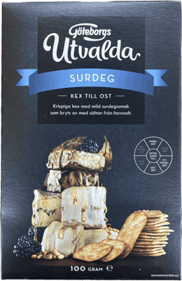 Utvalda kex súrdeigs 100 gr