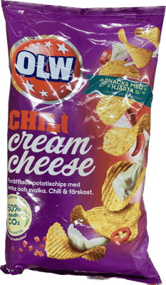 Owl snakk chilli cream 275 gr