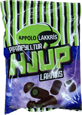 Appolo Piparfylltur Hjúplakkrís 150 g