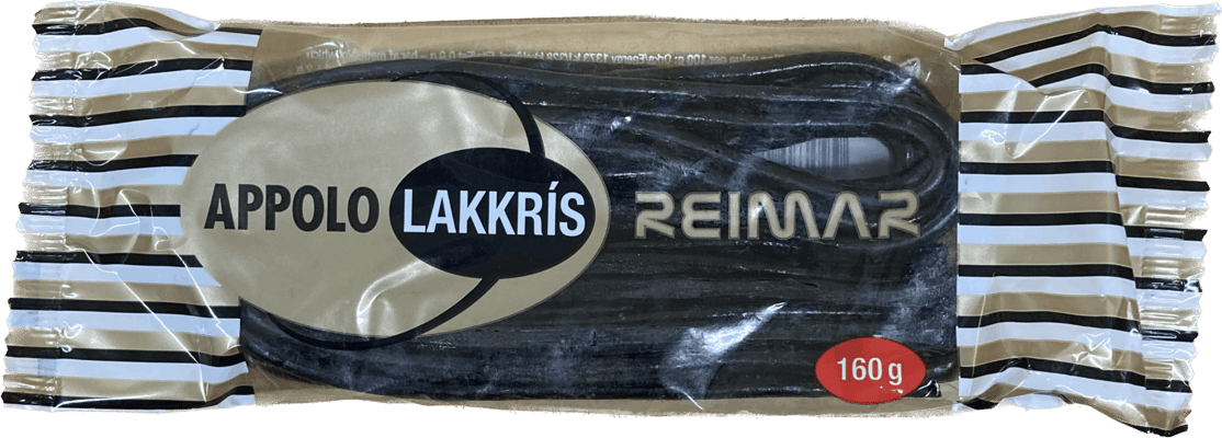 Appolo Lakkrís Reimar 160 g