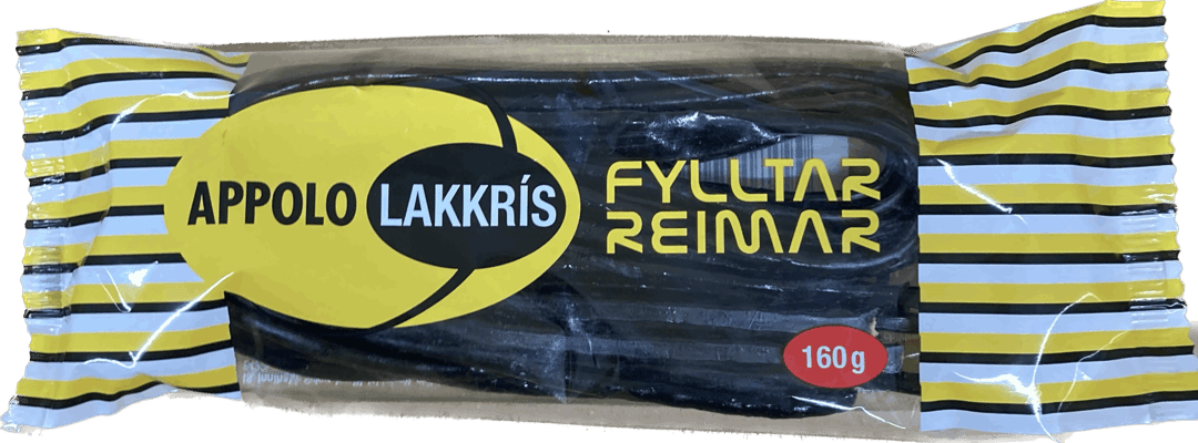 Appolo Lakkrís Fylltar Reimar 160 g